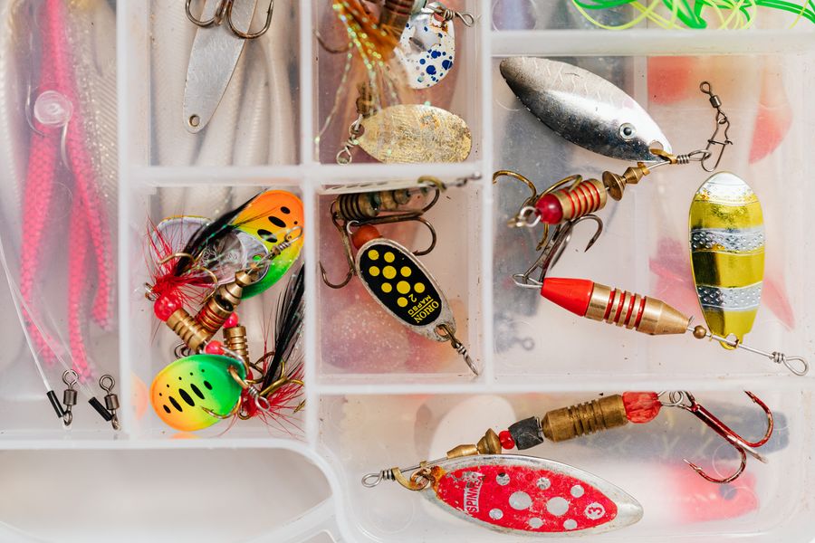 ফিশিং লিউর ও বড়শি কম্বো কিট - Fishing Lure & Hook Combo Kit